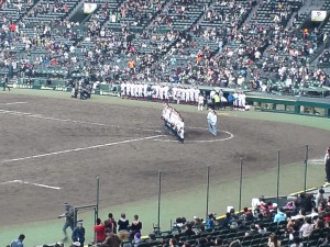 20140325甲子園　大島vs龍谷大平安　平安勝利で校歌